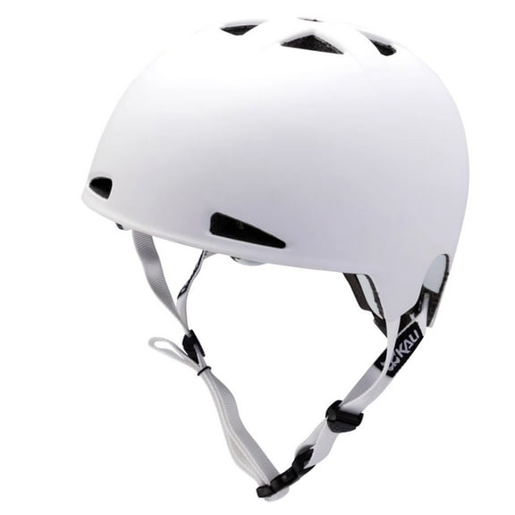 Kali Protectives Viva BMX Helmet Locking Buckle and Sliders Solid White, Small