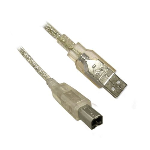 USB 2.0 AB Cable M/M - CL, 6 Pi