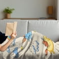 thumbnail image 3 of Unicorn Soft Flannel Fleece Blanket, Pastel Colored Illustration of Several Flying Pony Baby Unicorns in the Air Artwork, Cozy Plush for Indoor and Outdoor Use, 50" x 70", Multicolor, by Ambesonne, 3 of 5