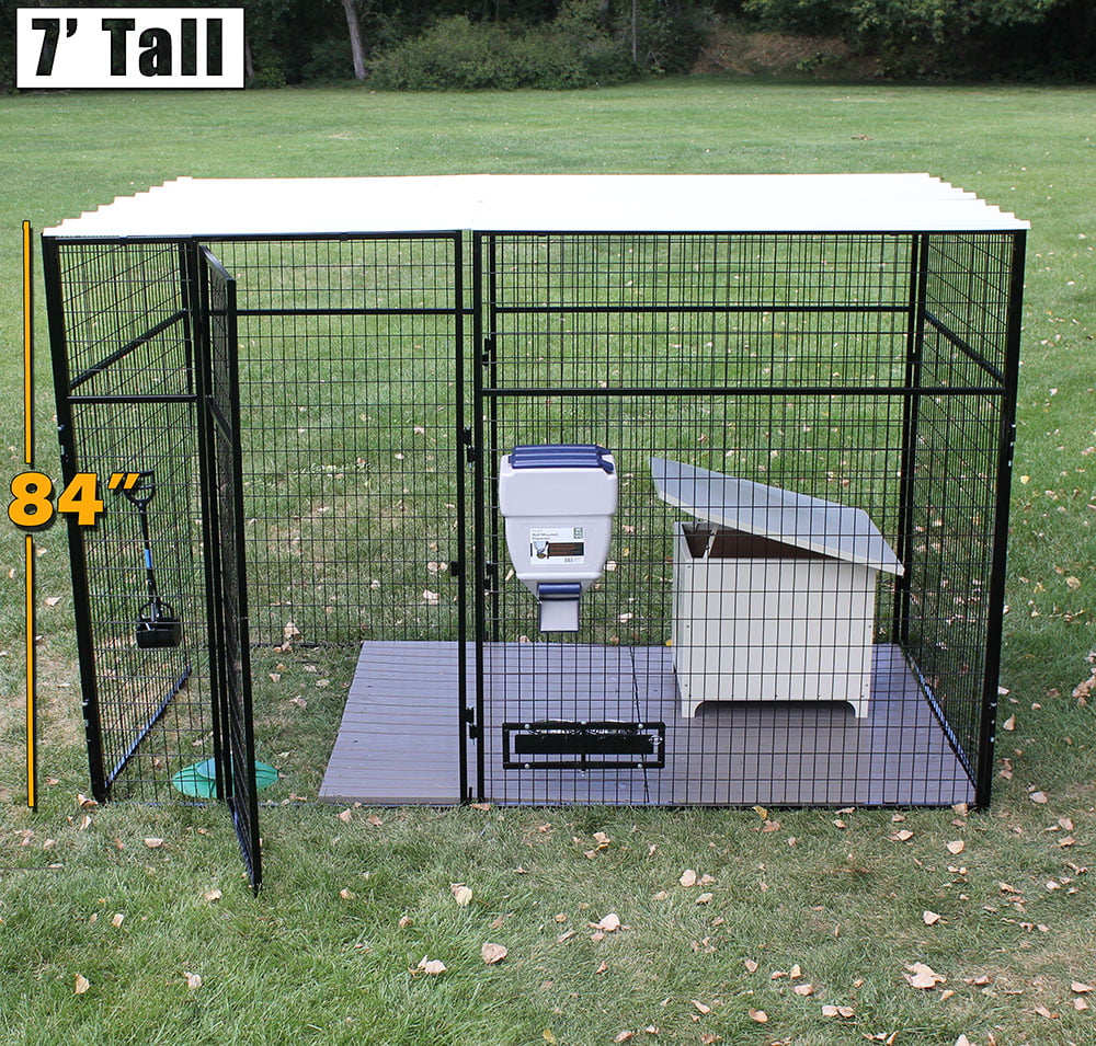 tall dog cage