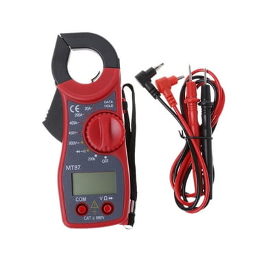 LCD Digital Voltmeter Ammeter Ohmmeter Multimeter Volt AC for DC Tester Clamp Me