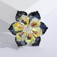 thumbnail image 4 of Multi-Color Crystal Flower Brooch Pin Winter Fashion Jewelry Beautiful Wedding Pin Women And Men Accessories Gift, 4 of 9