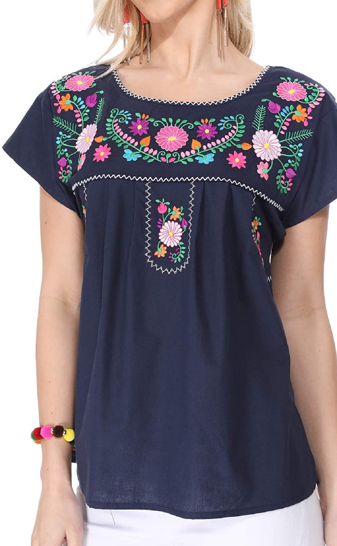 Mexican blouses deals walmart