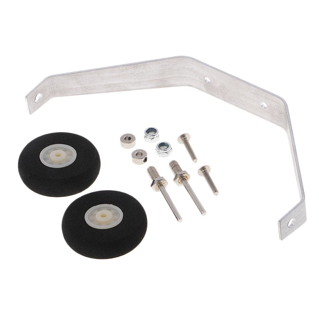 RC Model Parts Landing Gear Wheel for 25 Level Fix Wing Plane