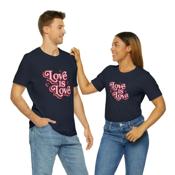 Love is love Unisex Jersey Short Sleeve Tee