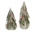 thumbnail image 2 of Fennco Styles Holiday Décor Red Berry Natural Twig Branch Christmas Cone Tree (20"), 2 of 2