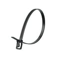 thumbnail image 1 of Brida para cables RETYZ de 18 pulgadas, negra, reutilizable, 20 unidades, 54 kg, 1 of 8
