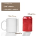 thumbnail image 2 of Tazas de sublimación TANGLONG, cerámica blanca, 325 ml, juego de 12, 2 of 7
