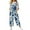 Royal Blue, variant on WTOBBY Women's Casual Sleeveless Jumpsuit with Retro Floral Print, Fashionable Loose Fit Design for Comfortable and Stylish Everyday Wear,BeigeL