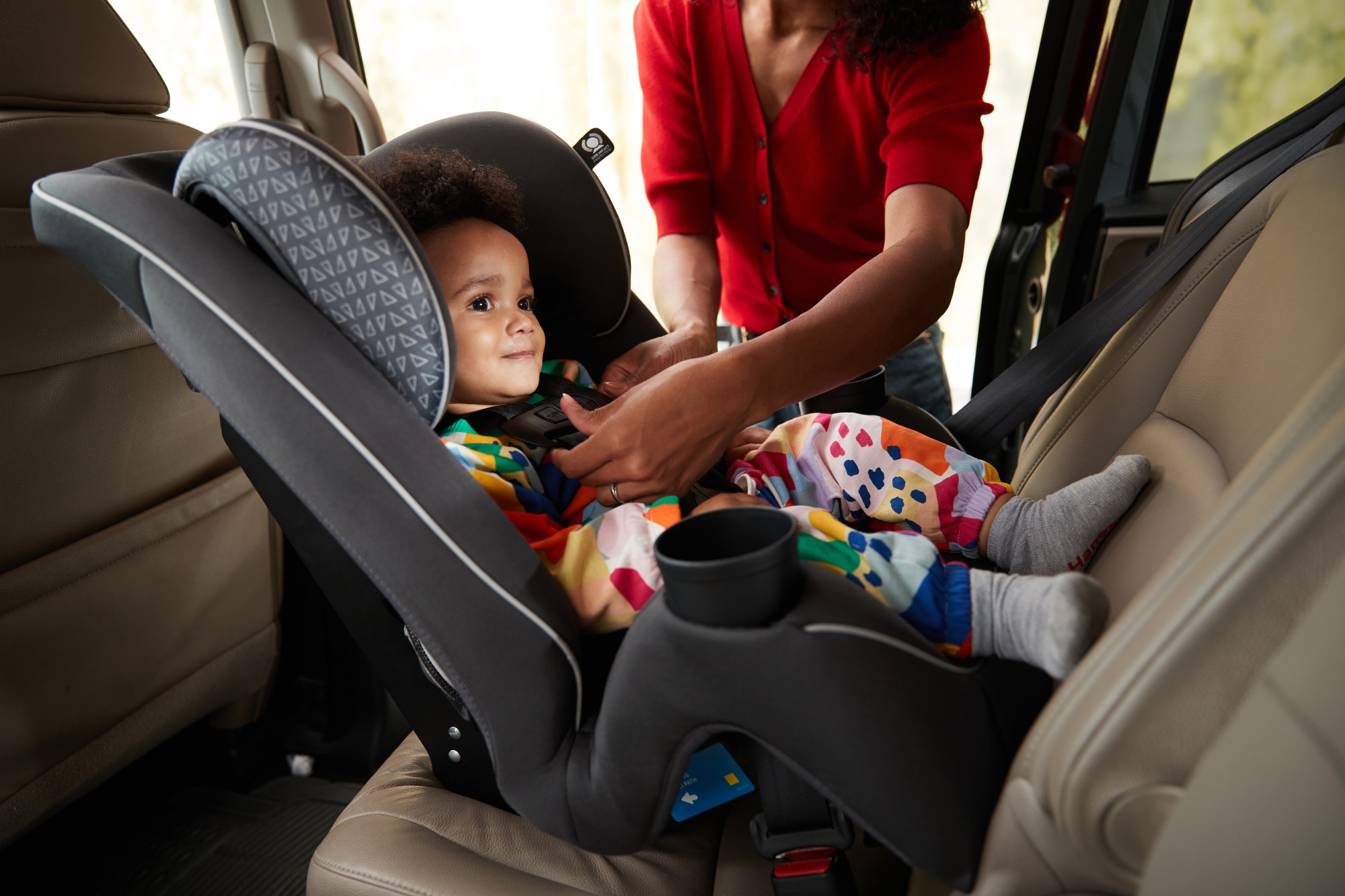 COSCO KIDS EASY ELITE SLIM ALL-IN-ONE CONVERTIBLE CAR SEAT, FRAMBOISE