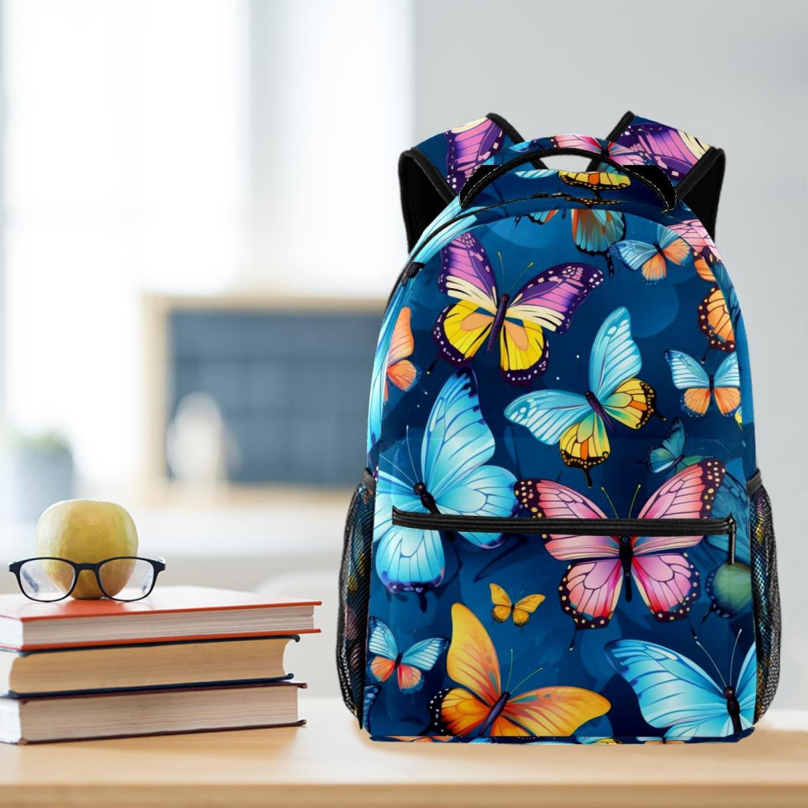 Casual Backpack High College & Middle School Bookbag Hiking