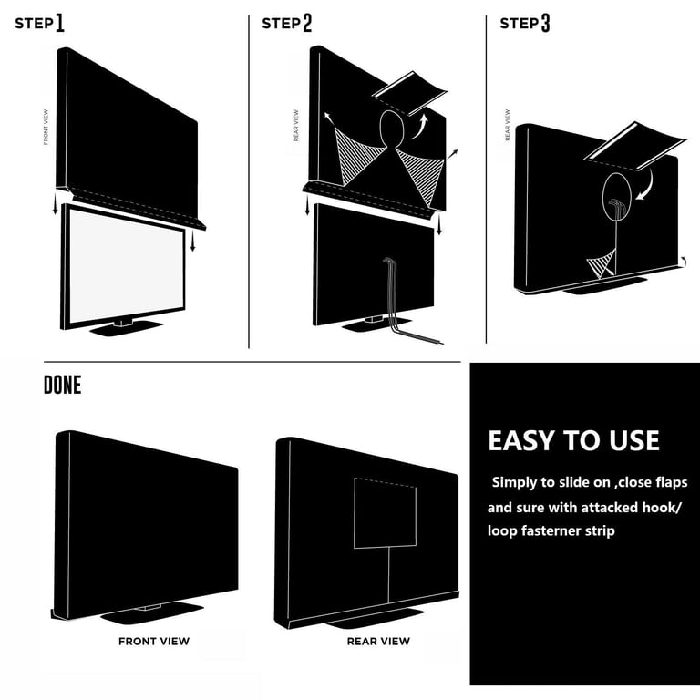 Outdoor TV Cover 30 to 32 Inch Weatherproof Protection photo 6