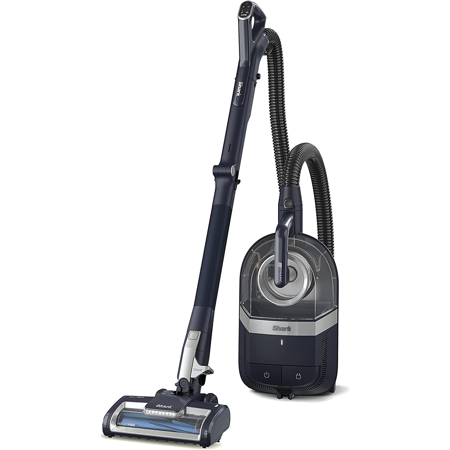Shark CZ351 Pet Canister Vacuum, Corded with Self-Cleaning Brushroll ...