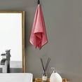 thumbnail image 4 of HBBKVI Solid Hand Towels 13" × 29", Super Soft Face Towels for Bathroom Hotels, Highly Absorbent Quick Dry Towels Red, 4 of 6