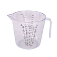 thumbnail image 1 of Con vaso medidor transparente graduado, vaso medidor engrosado, cilindro, taza medidora, escala de 150/300/600/1000 ml, juego de vasos para exteriores, 1 of 5