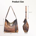 thumbnail image 4 of Cactus Desert Canvas Handbag Cross Body Shoulder Purse Bag Tote Handbag for Women Men, 4 of 5