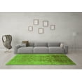 thumbnail image 3 of Ahgly Company Indoor Square Oriental Green Industrial Area Rugs, 8' Square, 3 of 4