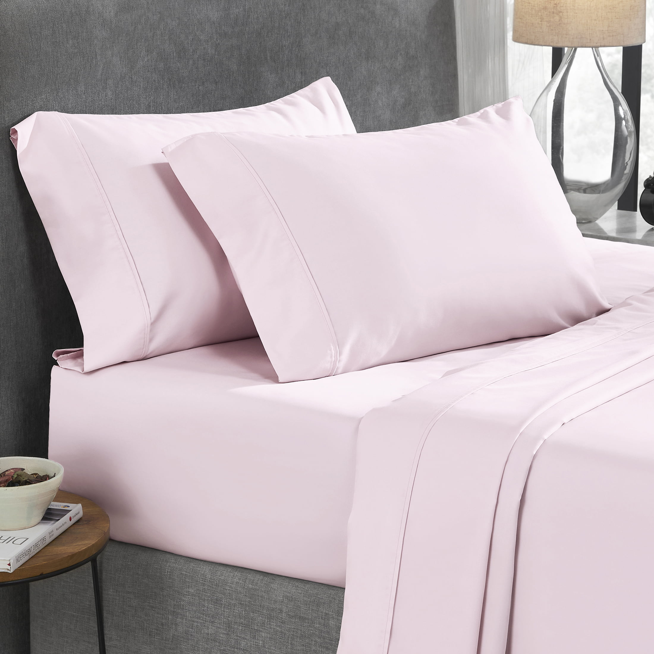 Details about   12 NEW pillow case cover std 20x30 white series T200 percale hotel linen premium 