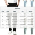 thumbnail image 3 of PNTUTB Men's Solid Color Lightweight Button Fly Zipper Business Casual Straight Leg Suit Pants with Pockets, 3 of 6