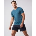 thumbnail image 2 of 5 Pack Men's Dry Fit V Neck Workout T Shirts Athletic Gym Fitness Tees, 2 of 7