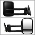 thumbnail image 2 of DNA Motoring TWM-001-T111-BK-R For 2003 to 2007 Chevy Silverado / GMC Sierra Powered Adjustment+Heated Tow Towing Mirror (Right / Passenger), 2 of 6