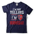 thumbnail image 3 of I'm Not Yelling I'm Norwegian Shirt Norway T Shirt Norway Flag Tee Norwegian Person Shirt, 3 of 6