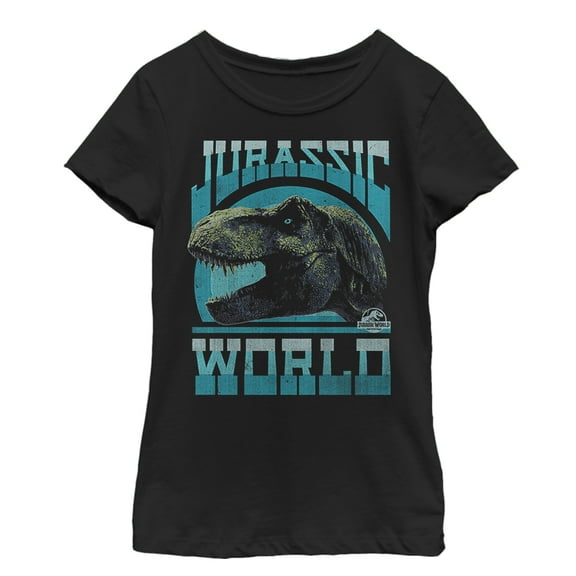 Girl's Jurassic World: Fallen Kingdom What Big Teeth  Graphic Tee Black Large