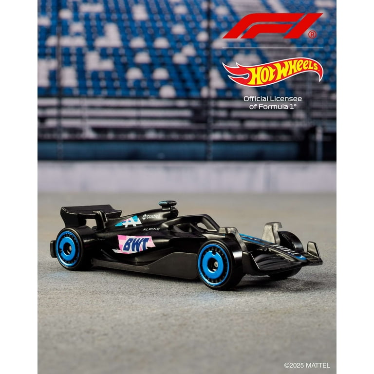 Hot Wheels 5-Pack Race Team, Set of 5 Formula 1-Themed 1:64