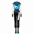 thumbnail image 4 of Disfraz de Cosplay del juego Valorant, chaqueta Jett, abrigo y zapatos para mujeres y niñas, traje de fiesta de carnaval elegante, traje personalizado Ker32, 4 of 5