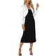 thumbnail image 2 of Inspire Chic Boleros de satén para mujeres, chaquetas cortas con mangas largas fruncidas, abiertas al frente, tamaño XS, color blanco, 2 of 5