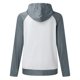 thumbnail image 3 of Gibobby Sudadera de Manga Larga Sudaderas con capucha informales para mujer Bloque de color Sudaderas con cordón de manga larga Tops ligeros con bolsillo （Gris， L), 3 of 5