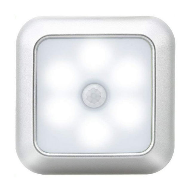 Wdhugt Motion Sensor Led Closet Light Under Cabinet Light Wireless Adhesive Magnetic Battery Operated For Wardrobe Kitchen Counter 3M Range
