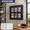 6-Card, variant on 3-Card Wooden Sports Trading Card Display Frame with Tempered Glass