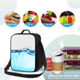 thumbnail image 4 of Disketp Crystal Clear Water Splash Insulated Lunch Bag Lunch Box - Lunch Bag for Men Adult Women, 4 of 7