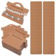 thumbnail image 5 of unbranded 200Ud Tarjetas De Embalaje En Papel Kraft Marrón Para Exhibir Pulseras Y Aretes, 5 of 6