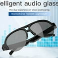 thumbnail image 2 of F08 Gafas de Sol Bluetooth Gafas Inteligentes Manos Llamada Música Gafas de Sol Adecuado para Auriculares Bluetooth Móviles, 2 of 8