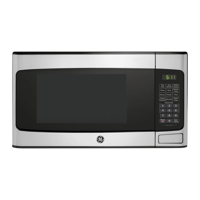 GCST11X1WSS GE 21 Pulgadas de Ancho 1.1 Cu. Microondas de Encimera de 950 Vatios con Controles Táctiles