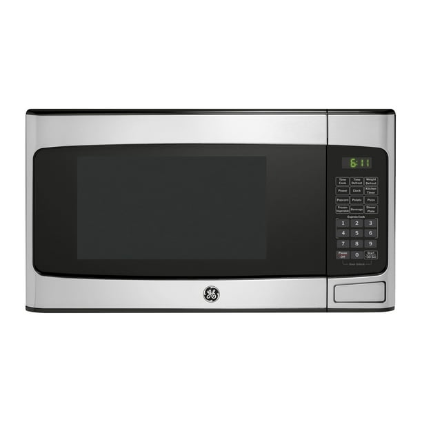 GCST11X1WSS GE 21 Pulgadas de Ancho 1.1 Cu. Microondas de Encimera de 950 Vatios con Controles Táctiles