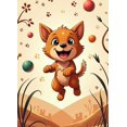thumbnail image 4 of Adorable Puppy Print Backdrop Background Decor Photography Props Party Supplies Banner Birthday Decoration Photo Display, 4 of 4