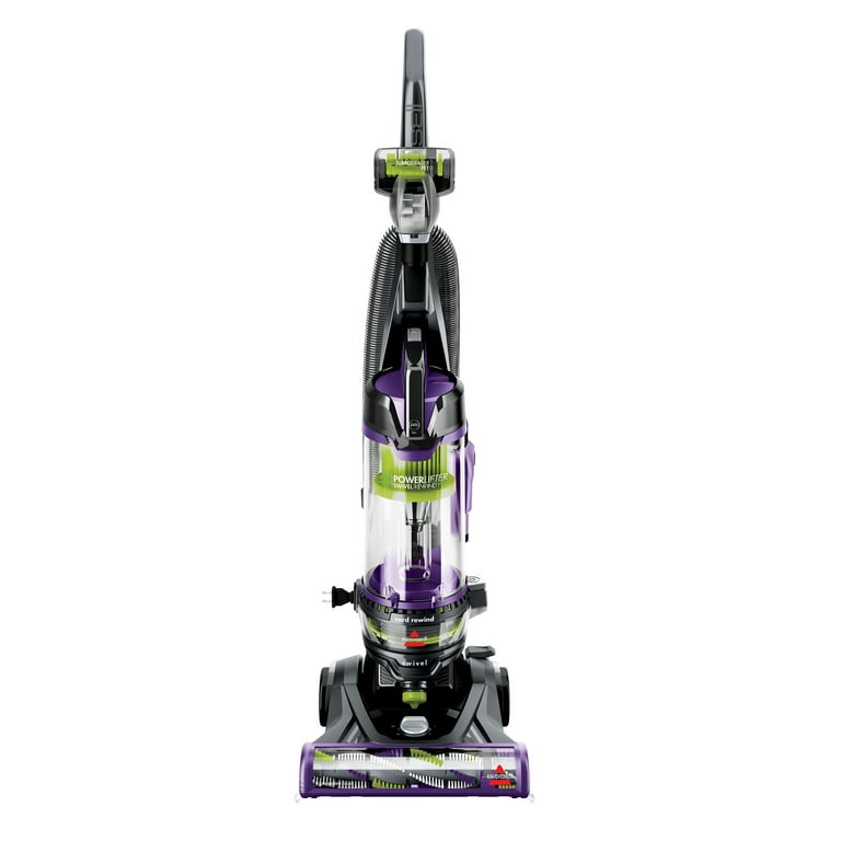 Black + Decker Bagless Air Swivel Upright Vacuum, Purple
