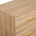 thumbnail image 7 of Tcbosik 9 Drawer Dresser for Bedroom, 63" Large Chest of Drawers for Living Room, Hallway, Entryway, Natural, 7 of 7