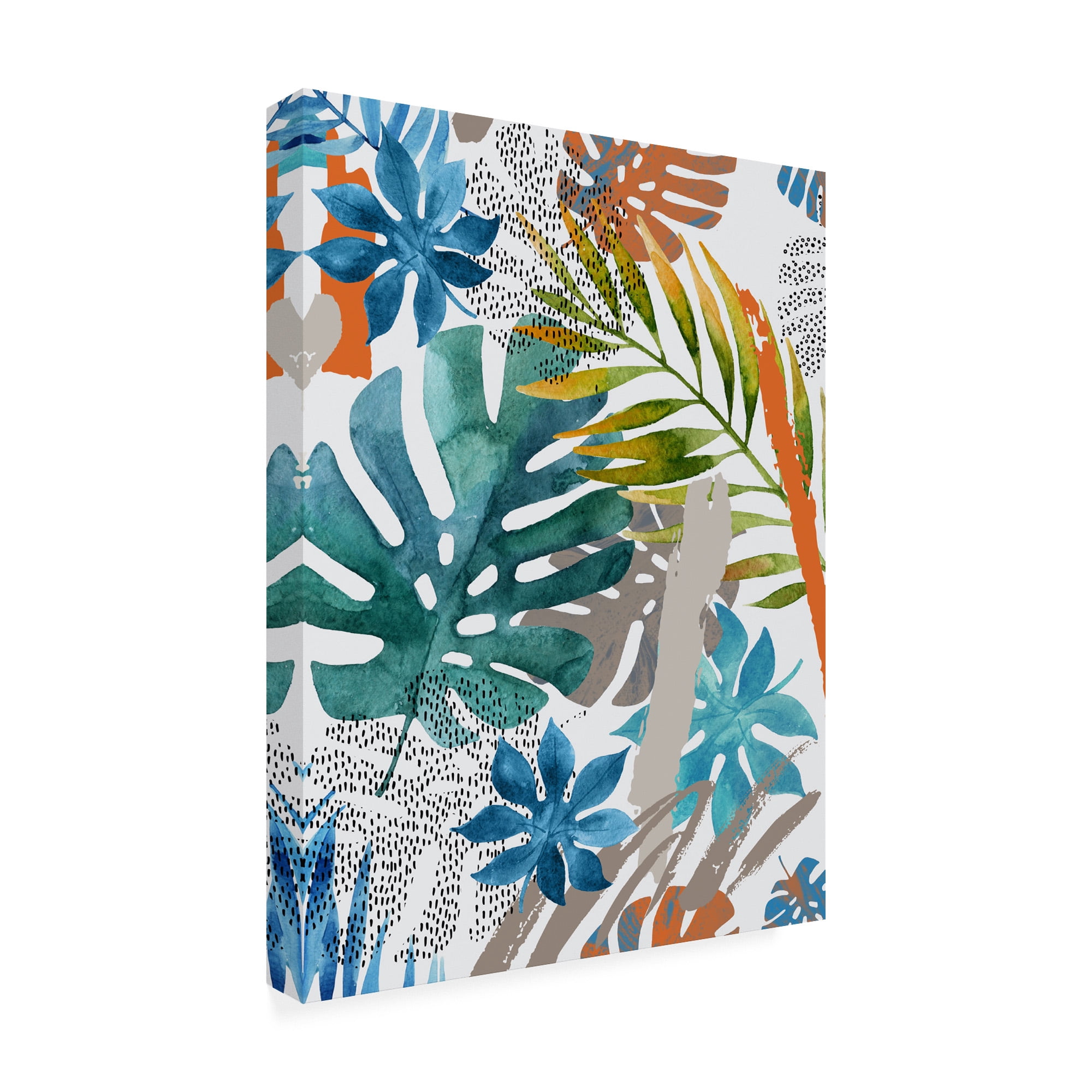 Trademark Fine Art 'Vibes II' Canvas Art by Incado