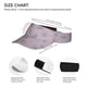 thumbnail image 3 of Fotbe Pink Flamingo Visera Deportiva con Diseño, Gorra Abierta Ajustable de Algodón para Mujer y Hombre, 3 of 7