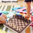 thumbnail image 3 of Ajedrez de Madera Juego de Mesa Chess Tmvgtek Regalo de Navidad de madera portátil plegable 30CM, 3 of 7