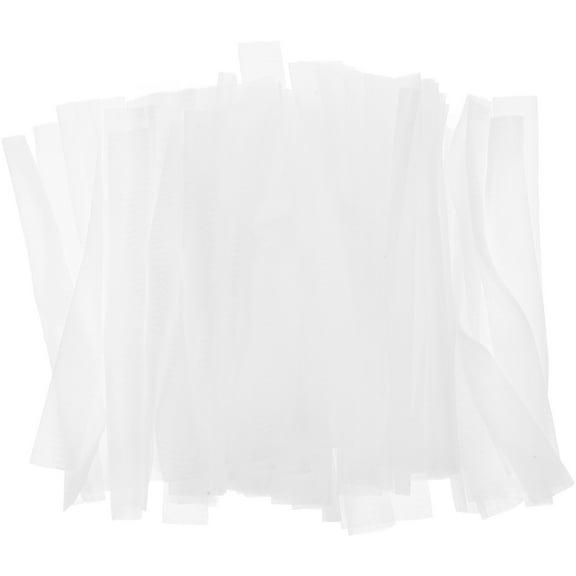 PAMINGONO Wine Bottle Sleeves 100Pcs Mesh Design PE Material for Travel and Storage Shockproof and Scratch Resistant