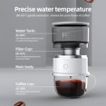 thumbnail image 4 of yeacher Portable Stainless Steel Pour Over Coffee Maker with Precision Temperature Control, 200ml Capacity, Compact Design for Travel, Camping, and Home Use, Easy to Clean, White, 4 of 6