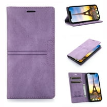 Allytech iPhone 11 Wallet Case(6.1 inch 2019), Lightweight PU Leather Magnetic Cover Kickstand 2 Card Slots & 1 Cash Holder Shockproof TPU Back Flip Women Men Case for iPhone 11 6.1", Purple