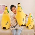 thumbnail image 3 of 50cm Banana Plush Pillow, Banana Stuffed Animal Toy Creative Fruit Doll Long Soft Cute Cushion Sleeping Hug Doll Pillow Gift Plush Toy, 3 of 5