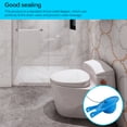 thumbnail image 4 of Dalazy Office 3 Inch Toilet Flapper Stainless Steel Chain Bathroom Toilets PVC Leakproof Flush Valve Cap Replacement Stopper Repair, 4 of 7