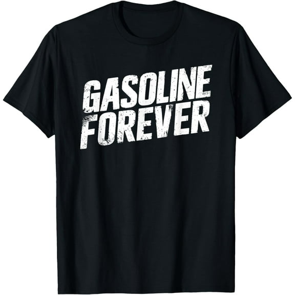 Playful Comfort Tee - Funny Car - Gasoline Forever T-Shirt
